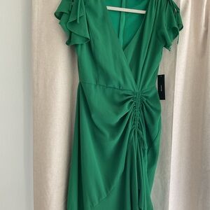 Lulu's Green High Low Dress
